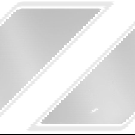 Mexen Sun φωτιζόμενος καθρέφτης μπάνιου 50 x 70 cm, LED 6000K, αντιθαμβωτικός