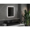 Mexen Sun espejo de baño iluminado 50 x 70 cm, LED 6000K, antivaho - 9807-050-070-611-00