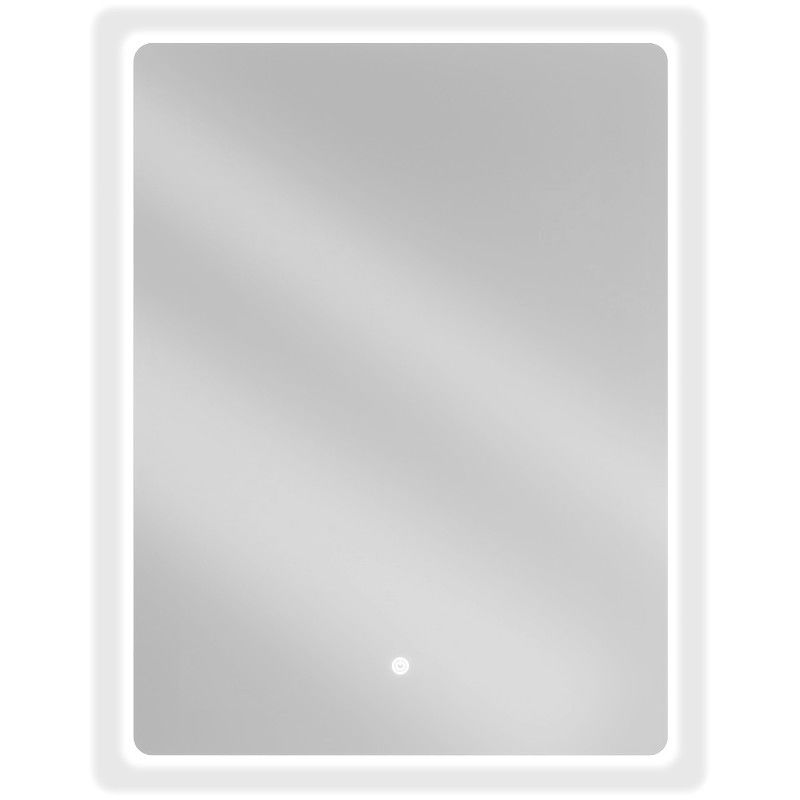 Mexen Sun belyst badrumsspegel 60 x 80 cm, LED 6000K, antikondens - 9807-060-080-611-00