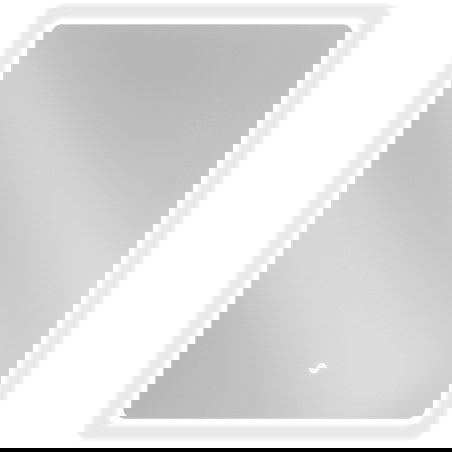 Mexen Sun belyst badrumsspegel 60 x 80 cm, LED 6000K, antikondens - 9807-060-080-611-00