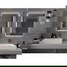 Mexen Sun beleuchteter Badezimmerspiegel 60 x 80 cm, LED 6000K, Antibeschlag - 9807-060-080-611-00