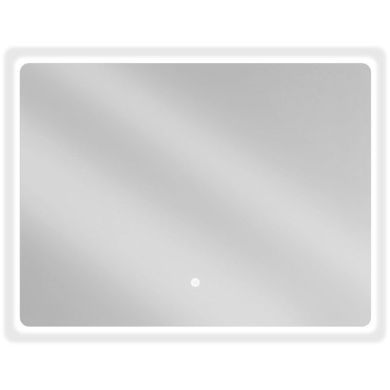 Mexen Sun apgaismots vannas istabas spogulis 80 x 60 cm, LED 6000K, pret tvaiku - 9807-080-060-611-00