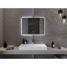 Mexen Sun verlichte badkamerspiegel 80 x 60 cm, LED 6000K, antivermist - 9807-080-060-611-00