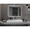 Mexen Sun miroir de salle de bain rétroéclairé 100 x 80 cm, LED 6000K, anti-buée - 9807-100-080-611-00