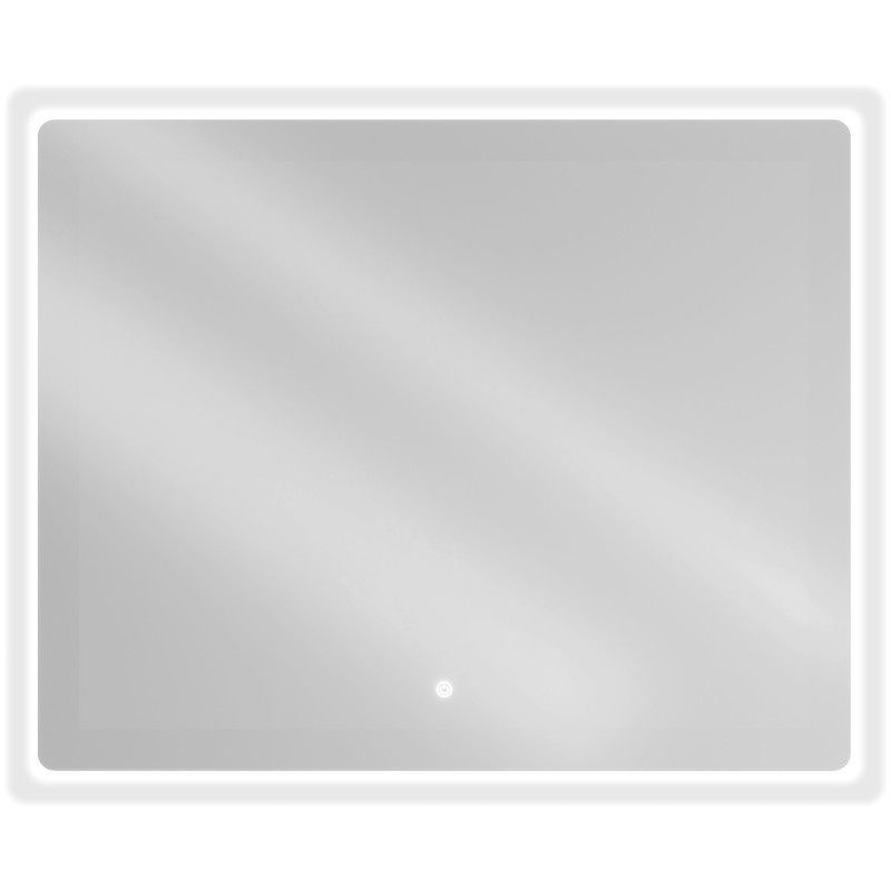 Mexen Sun apgaismots vannas istabas spogulis 100 x 80 cm, LED 6000K, pret tvaiku - 9807-100-080-611-00