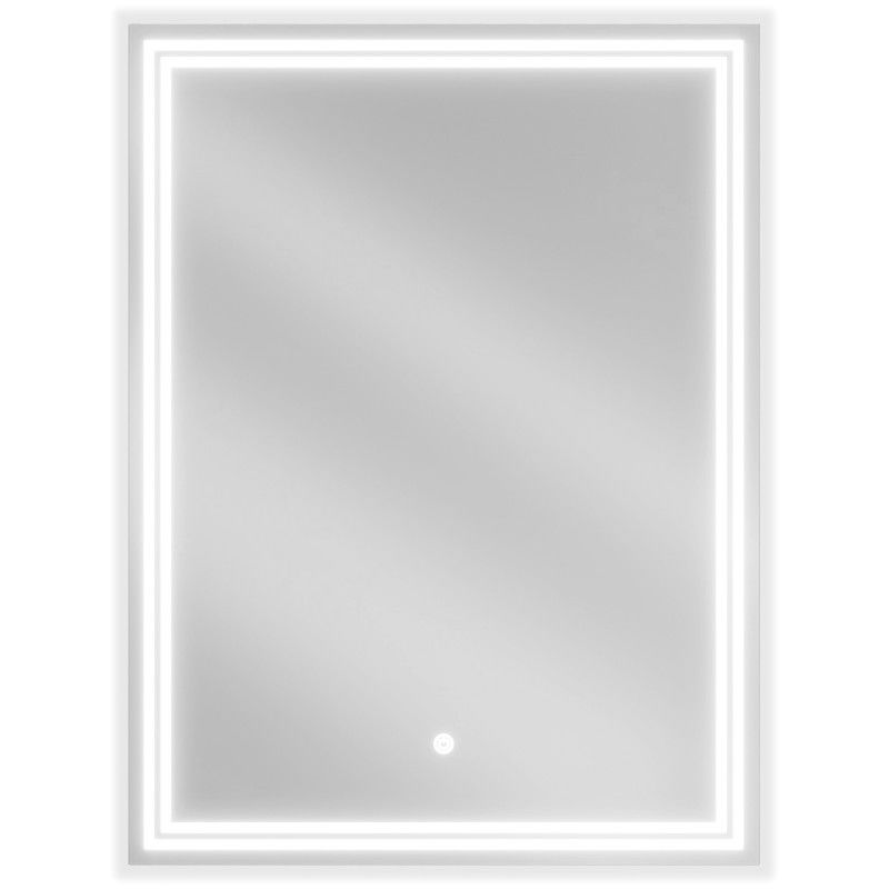 Mexen Taco beleuchteter Badezimmerspiegel 60 x 80 cm, LED 6000K, Antibeschlag - 9805-060-080-611-00
