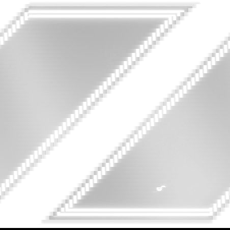 Mexen Taco beleuchteter Badezimmerspiegel 60 x 80 cm, LED 6000K, Antibeschlag - 9805-060-080-611-00