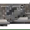 Mexen Taco beleuchteter Badezimmerspiegel 60 x 80 cm, LED 6000K, Antibeschlag - 9805-060-080-611-00