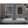 Mexen Taco lustro łazienkowe podświetlane 60 x 80 cm, LED 6000K, antypara - 9805-060-080-611-00