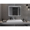 Mexen Taco miroir de salle de bain éclairé 100 x 80 cm, LED 6000K, anti-buée - 9805-100-080-611-00