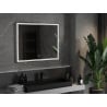 Mexen Taco illuminated bathroom mirror 100 x 80 cm, LED 6000K, anti-fog - 9805-100-080-611-00