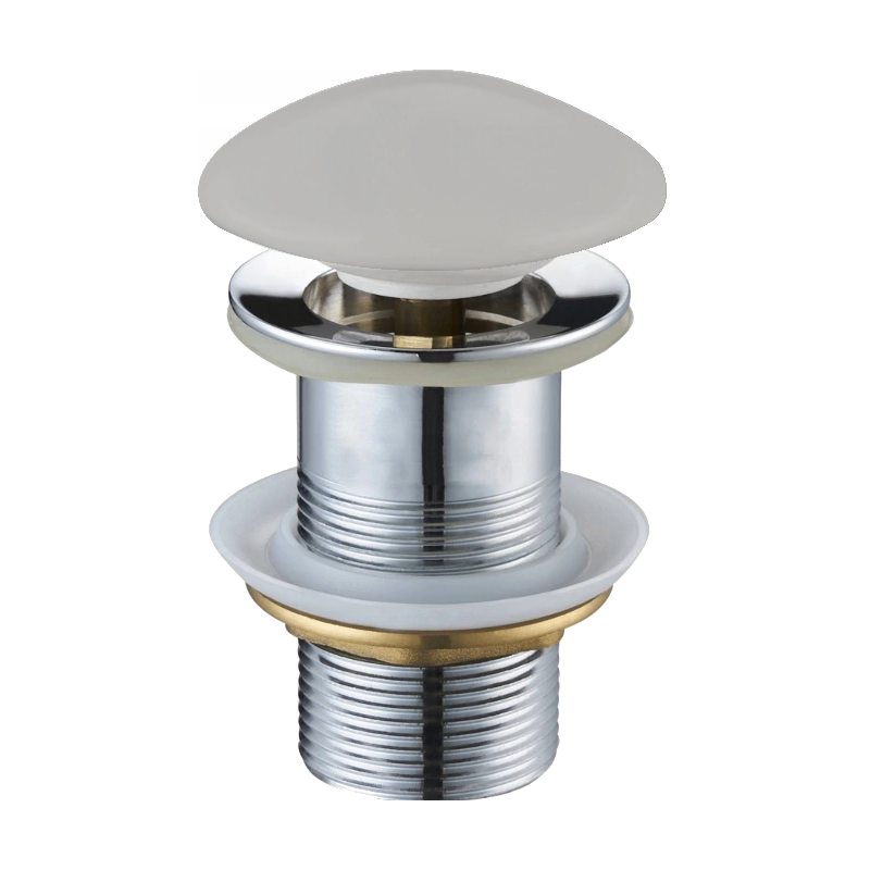 Mexen tappo click-clack rotondo, grigio ceramico opaco - 79910-67