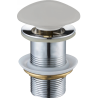 Mexen click-clack plug rond, grijze keramische mat - 79910-67