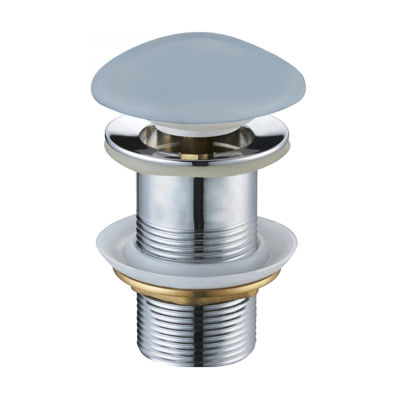 Mexen tappo click-clack rotondo, ceramica grigio-blu opaco - 79910-69