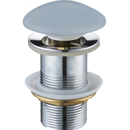 Mexen klik-klik apaļais aizbāznis, pelēki-zils keramikas matēts - 79910-69