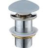 Mexen round click-clack plug, gray-blue ceramic matte - 79910-69
