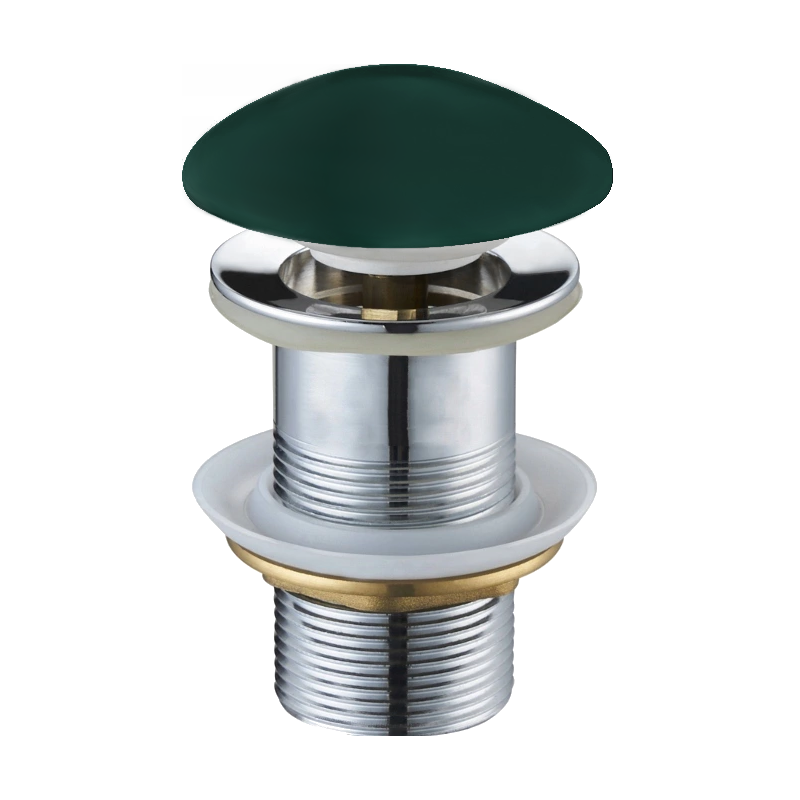 Mexen tappo clic-clac rotondo, ceramica verde scuro opaco - 79910-47