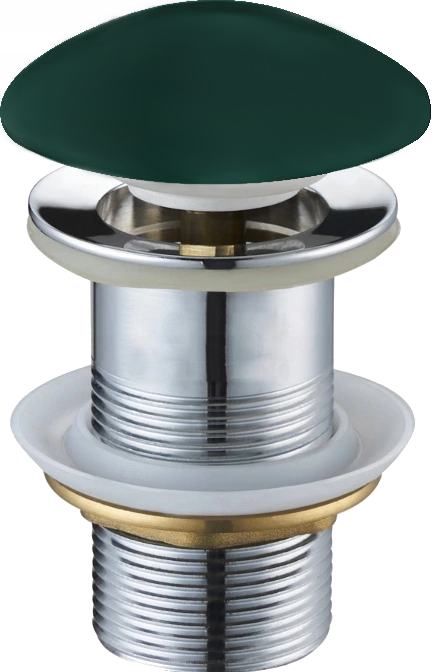 Mexen korek klik-klak okrągły, zielony ciemny ceramiczny mat - 79910-47