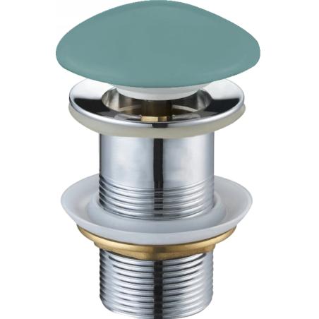 Mexen rund klick-klack propp, ljusgrön keramisk matt - 79910-48