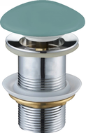 Mexen klik-klak plug rond, lichtgroen keramisch mat - 79910-48
