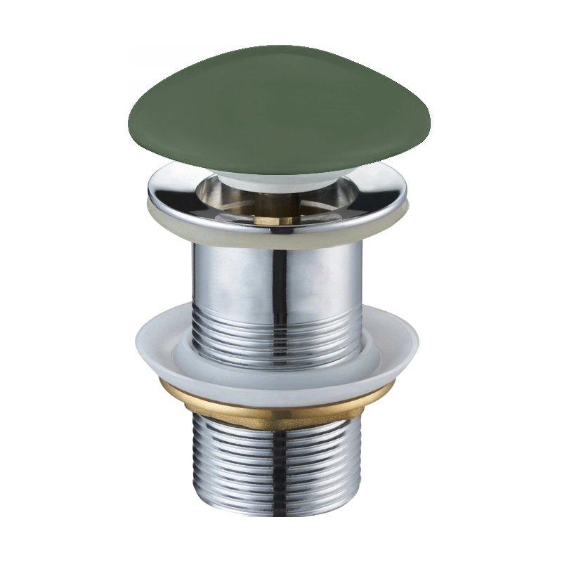 Mexen click-clack plug rond, khaki keramisch mat - 79910-43