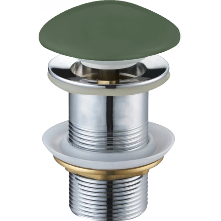 Mexen round click-clack drain, khaki ceramic matte - 79910-43