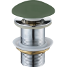Mexen round click-clack drain, khaki ceramic matte - 79910-43