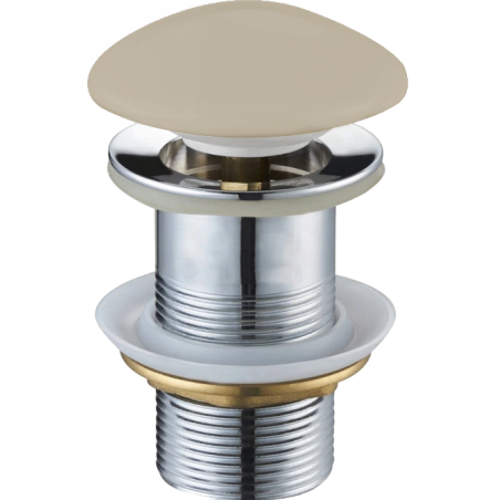 Mexen Klick-Klack-Stöpsel rund, beige Keramik matt - 79910-62