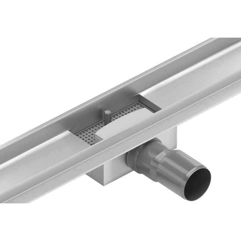 Mexen drain trap with filter for linear drainage, gray - 1010099