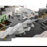 Mexen Carlos Granit-Spüle 1,5-fach mit Küchenarmatur Carla, schwarz gesprenkelt - 6518-76-670700-70