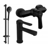 Mexen Sabre DB74 set doccia, nero - 72104DB74-70