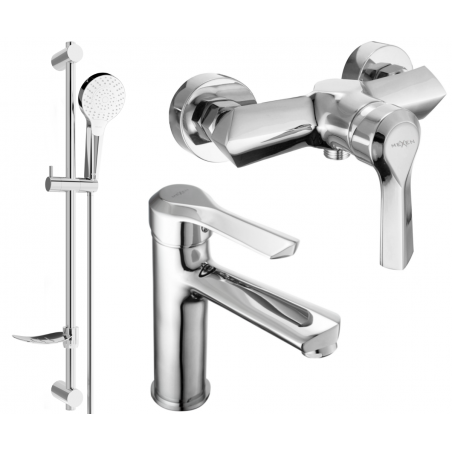 Mexen Sabre DF05 dušikomplekt, kroom - 72104DF05-00
