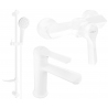 Mexen Sabre DF05 douchecombinatie, wit - 72104DF05-20
