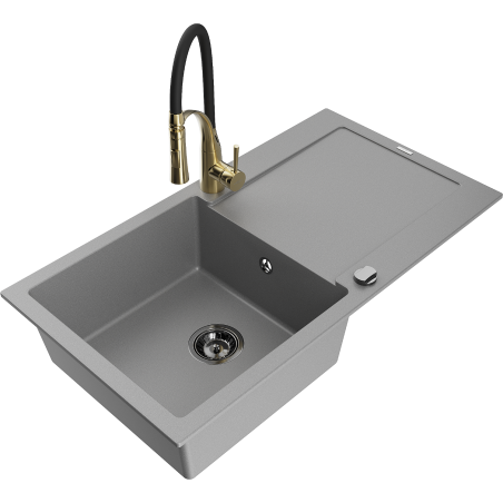 Mexen Leo Granit-Spullsek 1-komoresch mat Ofierdrock an Kichekraan Aster, gro - 6501-71-73450-57-B