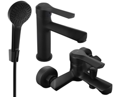 Mexen Sabre R05 conjunto de banho, preto - 72103R05-70