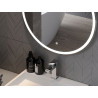 Mexen Gobi ledverlicht badkamer spiegel, rond 70 cm, LED 6000K, anti-condens - 9801-070-070-611-00