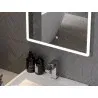 Mexen Navia miroir de salle de bain rétroéclairé 80 x 60 cm, LED 6000K, antibuée - 9803-080-060-611-00