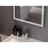 Mexen Taco miroir de salle de bain rétroéclairé 50 x 70 cm, LED 6000K, anti-buée - 9805-050-070-611-00