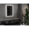 Mexen Zusa espejo de baño iluminado 50 x 70 cm, LED 6000K, antivaho - 9808-050-070-611-00