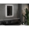 Mexen Zusa espejo de baño retroiluminado 50 x 70 cm, LED 6000K, antivaho - 9808-050-070-611-00