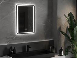 Mexen Zusa valgustusega vannitoa peegel 50 x 70 cm, LED 6000K, antifog - 9808-050-070-611-00