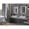 Mexen Zusa verlichte badkamerspiegel 50 x 70 cm, LED 6000K, anti-condens - 9808-050-070-611-00