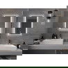 Mexen Zusa beleuchteter Badezimmerspiegel 50 x 70 cm, LED 6000K, Antibeschlag - 9808-050-070-611-00