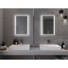 Mexen Zusa verlicht badkamer spiegel 50 x 70 cm, LED 6000K, antivermogen - 9808-050-070-611-00