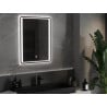 Mexen Zusa espejo de baño iluminado 60 x 80 cm, LED 6000K, antivaho - 9808-060-080-611-00