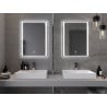 Mexen Zusa osvijetljeno kupaonsko ogledalo 60 x 80 cm, LED 6000K, protiv magle - 9808-060-080-611-00