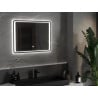 Mexen Zusa osvijetljeno kupaonsko ogledalo 80 x 60 cm, LED 6000K, protiv zamagljivanja - 9808-080-060-611-00