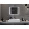 Mexen Zusa osvijetljeno kupaonsko ogledalo 80 x 60 cm, LED 6000K, protiv zamagljivanja - 9808-080-060-611-00