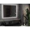 Mexen Zusa beleuchteter Badezimmer-Spiegel 100 x 80 cm, LED 6000K, Antibeschlag - 9808-100-080-611-00