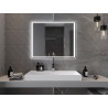 Mexen Zusa beleuchteter Badezimmer-Spiegel 100 x 80 cm, LED 6000K, Antibeschlag - 9808-100-080-611-00